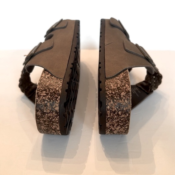 O'RAGEOUS Women's Woven Footbed Sandals Slides NEW Size 8 Minimal Timeless Boho - Picture 4 of 9